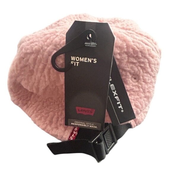 Levi's Women's Sherpa Ball Cap Rose 56 CM/ 22 Inches - Picture 3 of 7